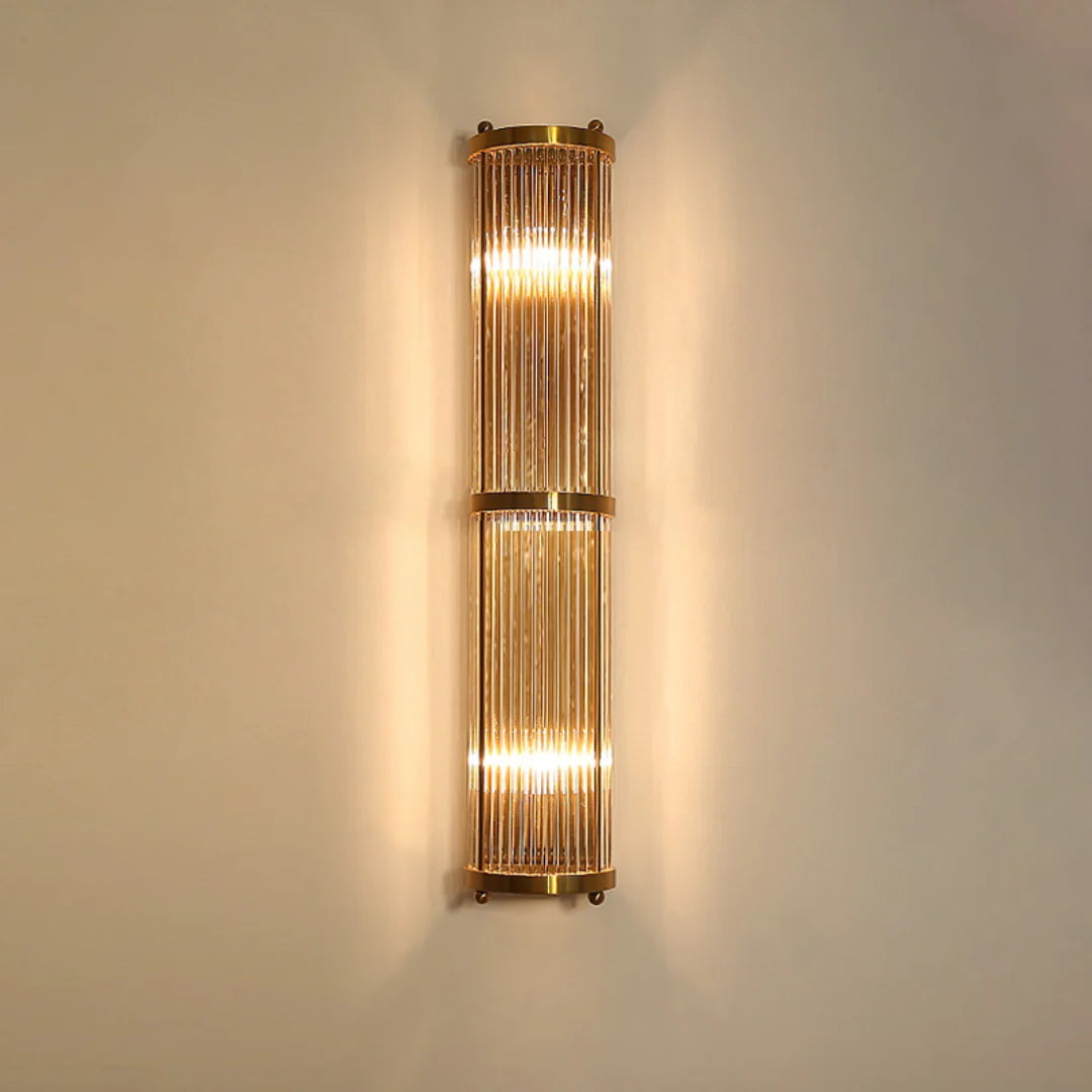 Jadssox Crystal Column Wall Light