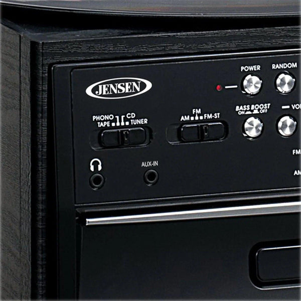 Jensen Shelf Stereo System with Turntable, CD, AM/FM Radio & Cassette Player - Gifts for You 'n Me