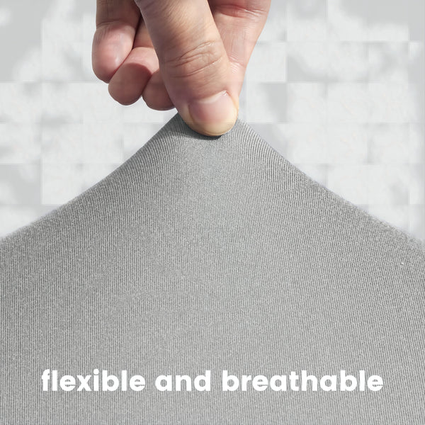 100% Microfiber Jersey Knit Sheet Set with Pillowcase-Gull Grey Sleep Zone