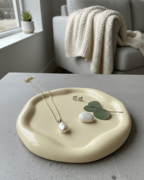 Jesmonite Jewelry Tray