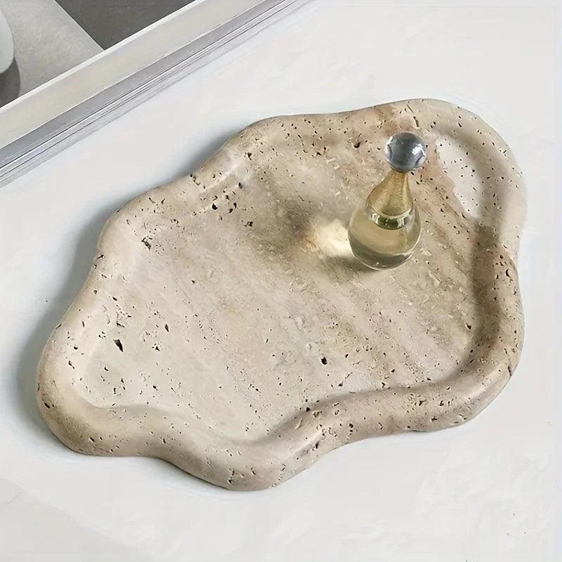 Jewelry Tray - 2-Layer Marble Cloud