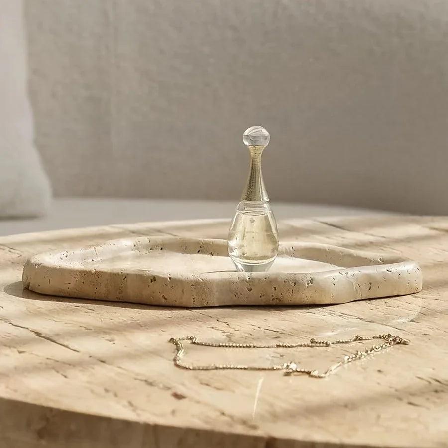 Jewelry Tray - 2-Layer Marble Cloud