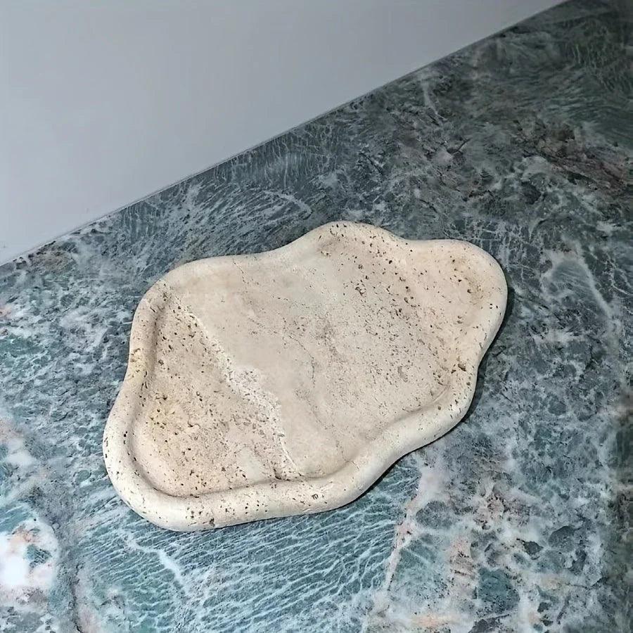 Jewelry Tray - 2-Layer Marble Cloud