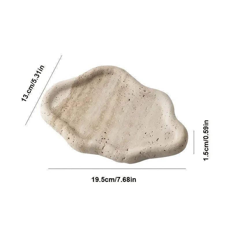 Jewelry Tray - 2-Layer Marble Cloud