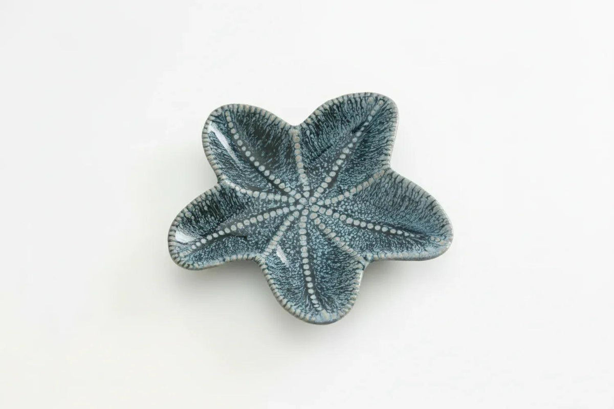 Jewelry Tray - Dual-Color Ceramic Starfish