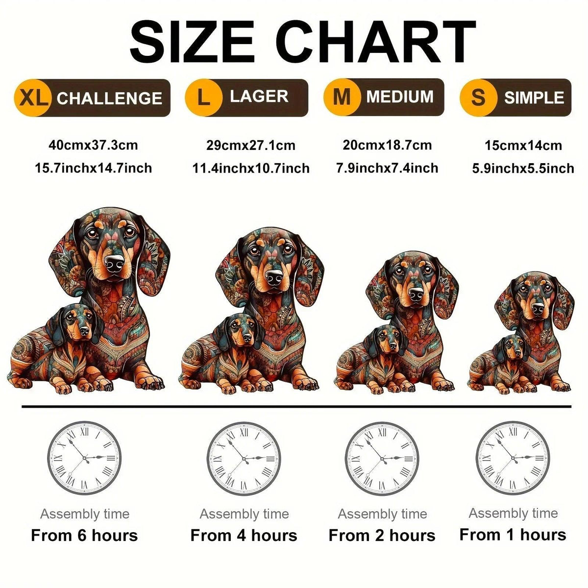 Jigsaw Puzzle - Wooden Decorative