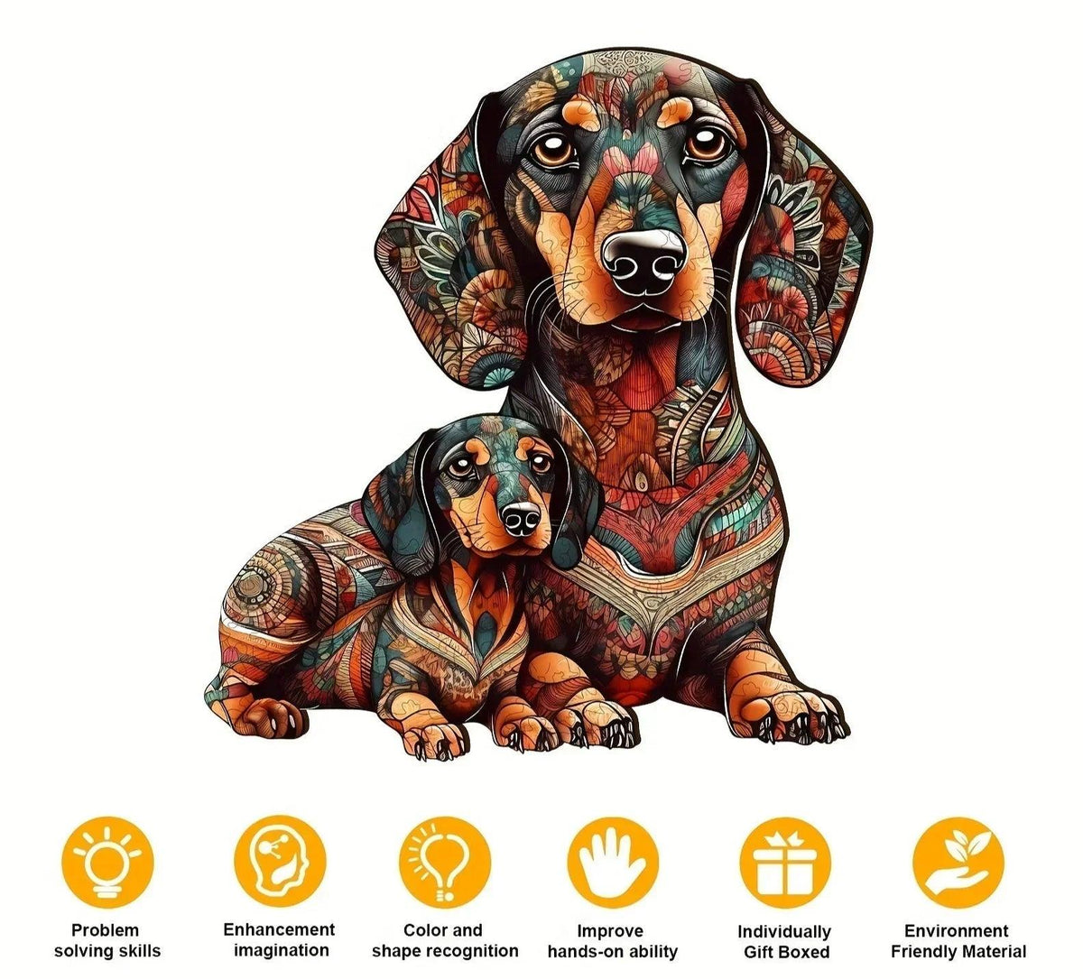 Jigsaw Puzzle - Wooden Decorative