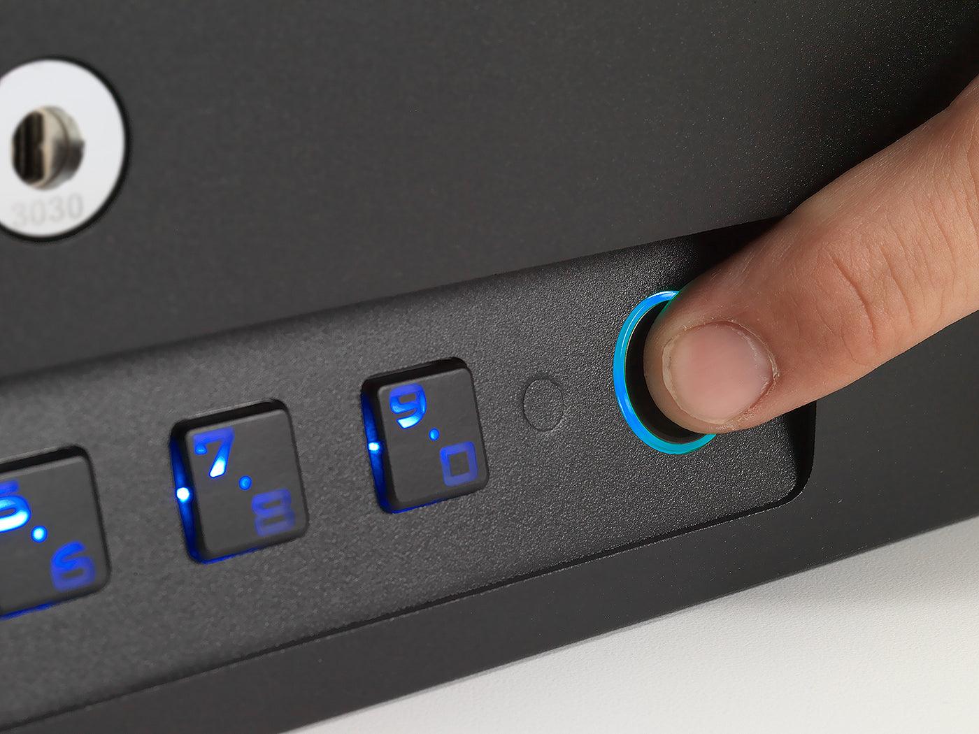 BoostedSafe Elite: Fingerprint, Key & Digital Combo