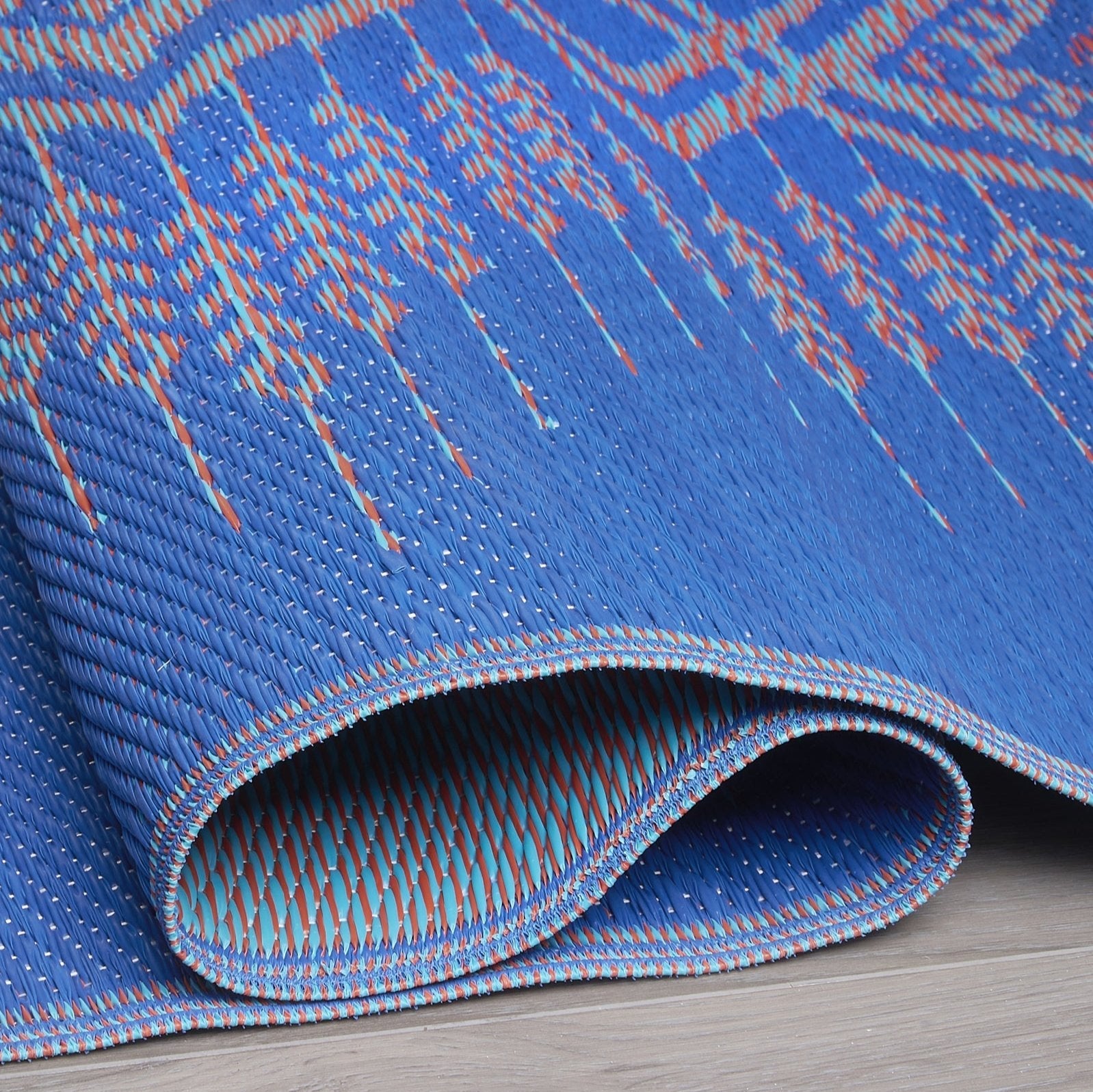 Jodhpur - Multi Blue Outdoor Rug for Patio