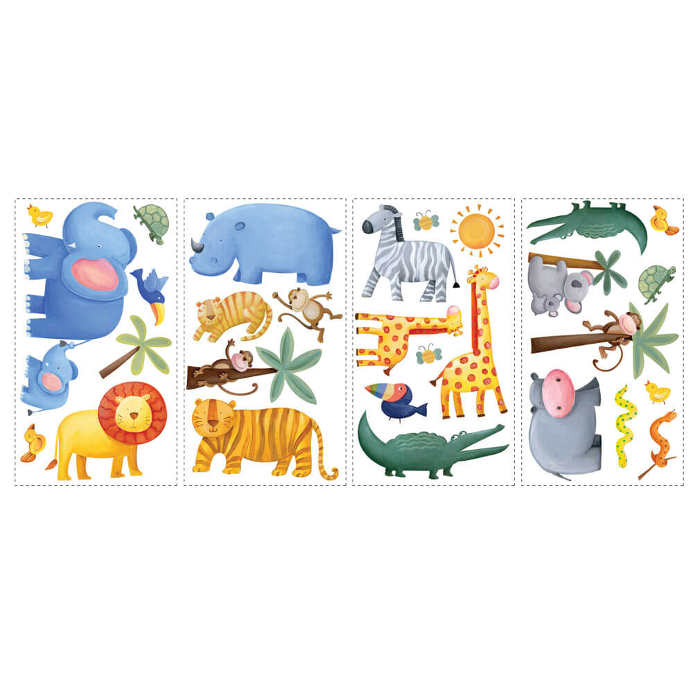 Jungle Adventure Wall Decals