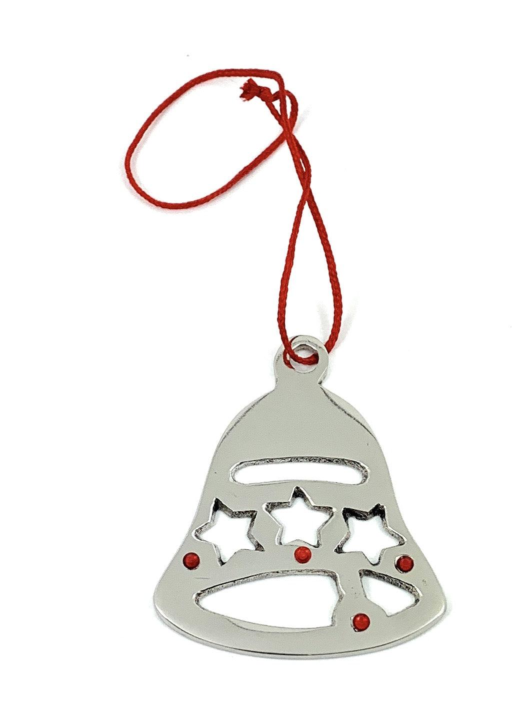 Vibhsa Jingle Bell Christmas Tree Ornaments Decorations Set of 4