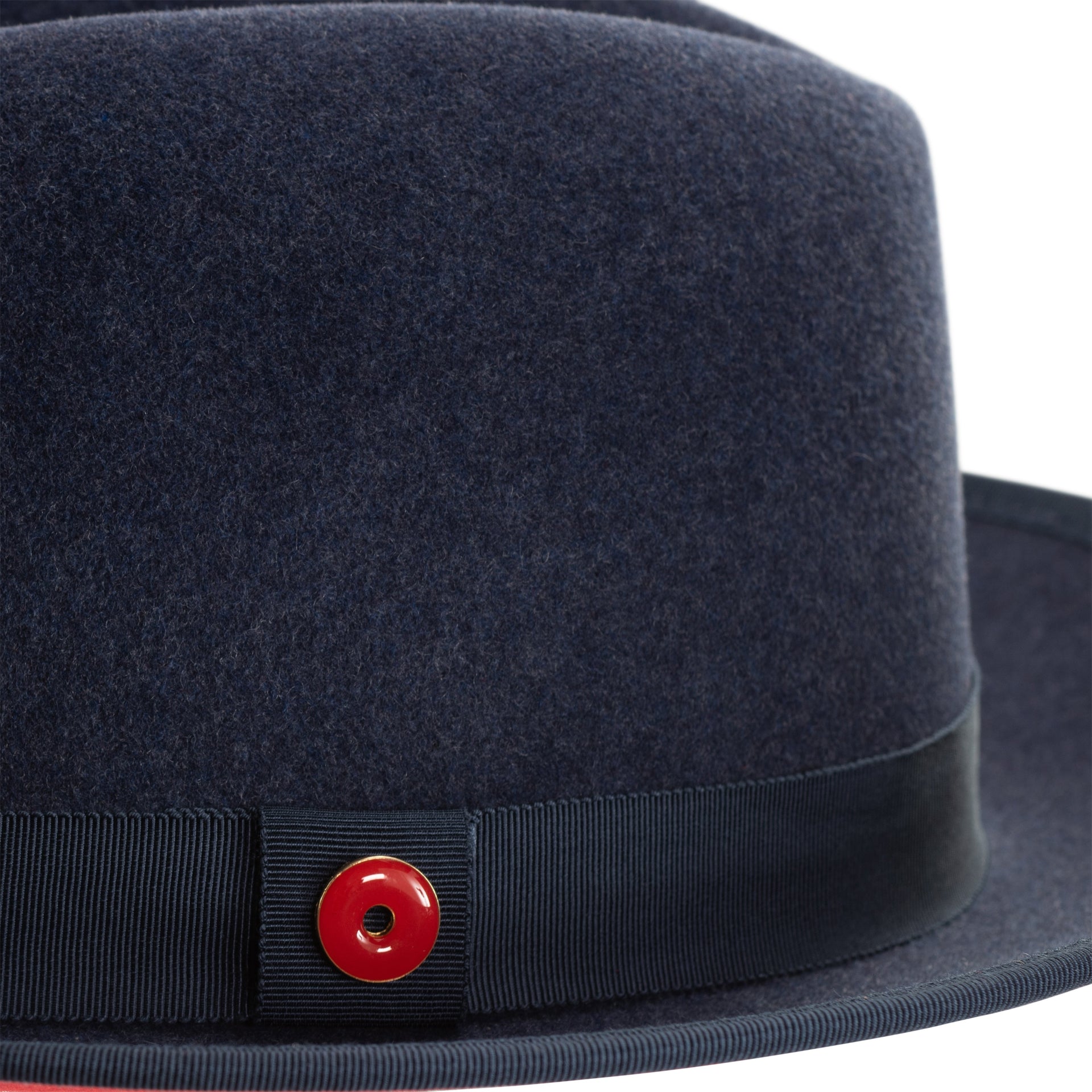 King (Denim Blue) Center Creased Fedora Hat