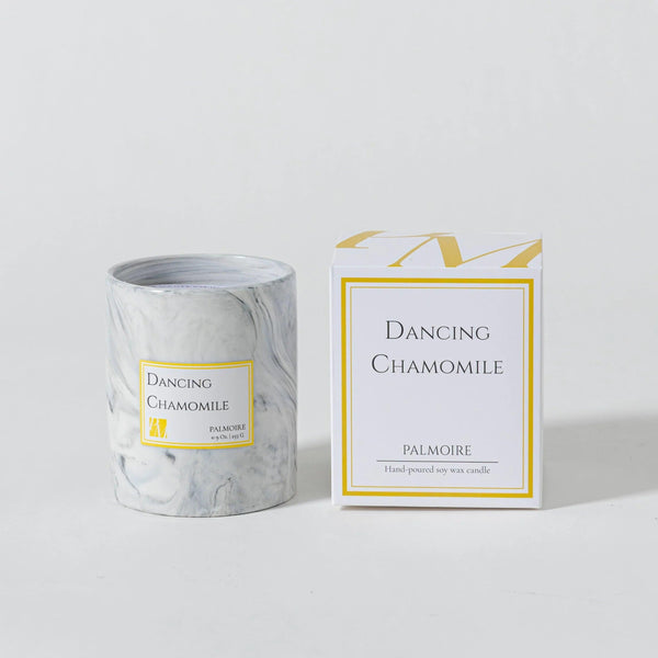 Dancing Chamomile Soy Wax Candle - Gifts for You 'n Me