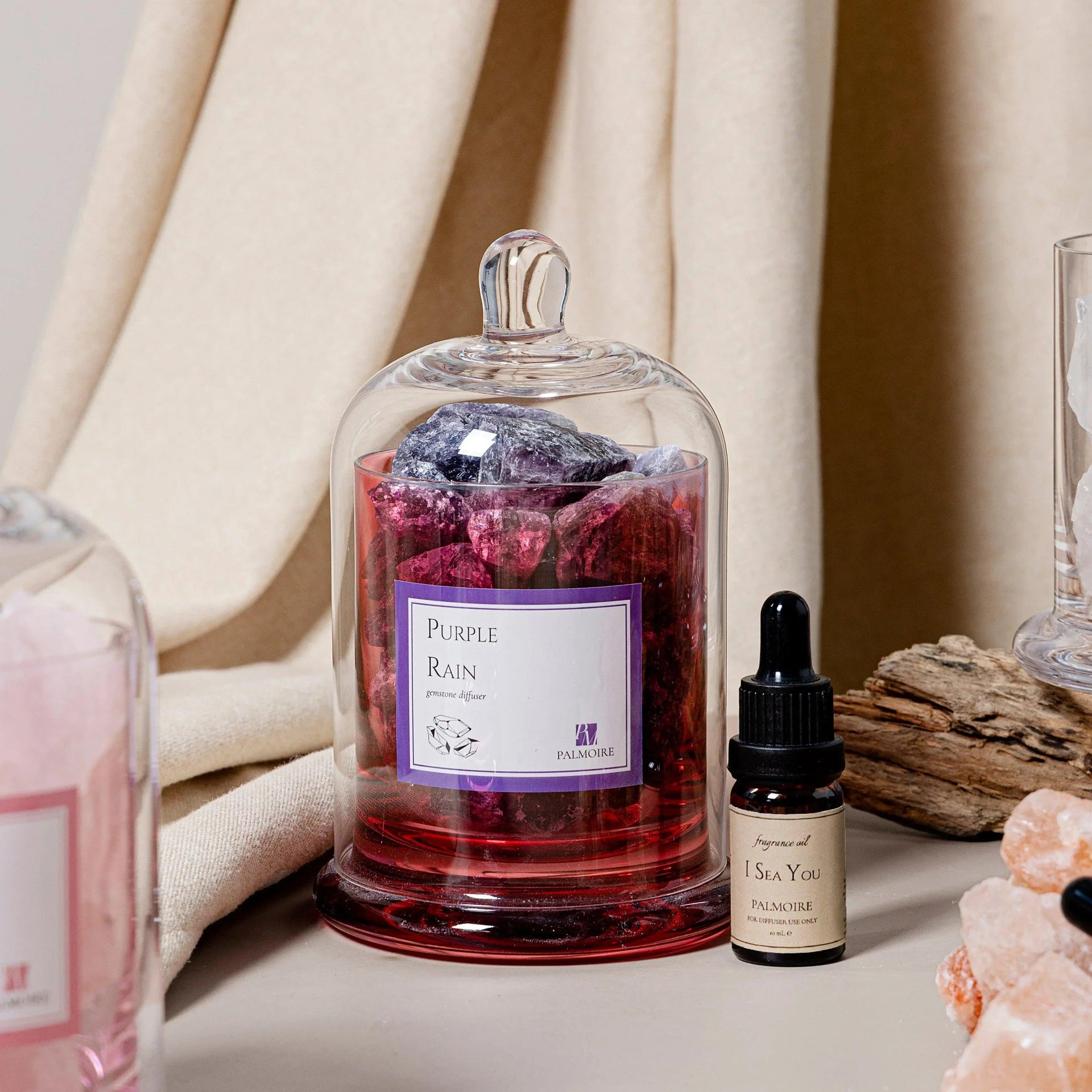 Purple Rain Gemstone Diffuser - Gifts for You 'n Me