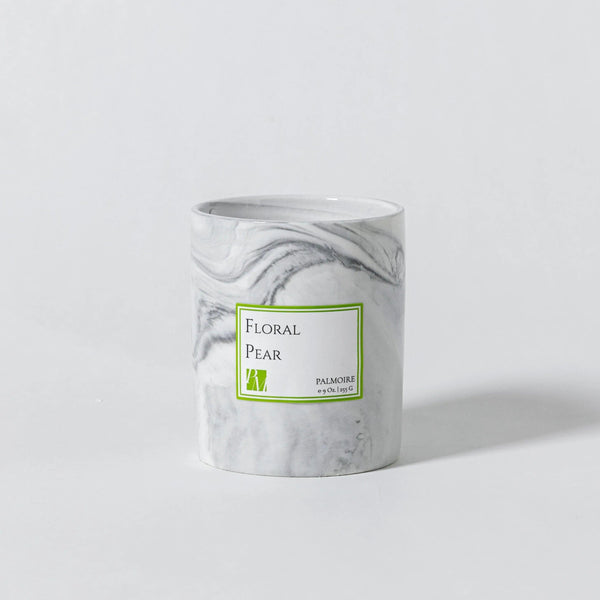 Floral Pear Soy Wax Candle - Gifts for You 'n Me