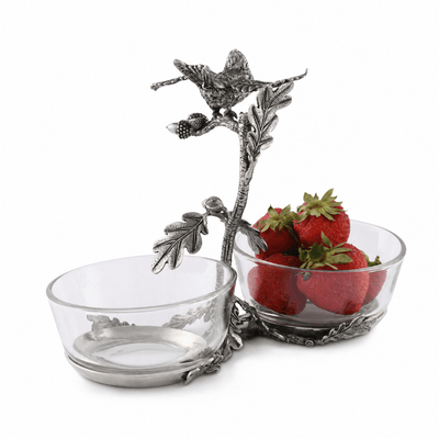 Song Bird Double Condiment Bowl