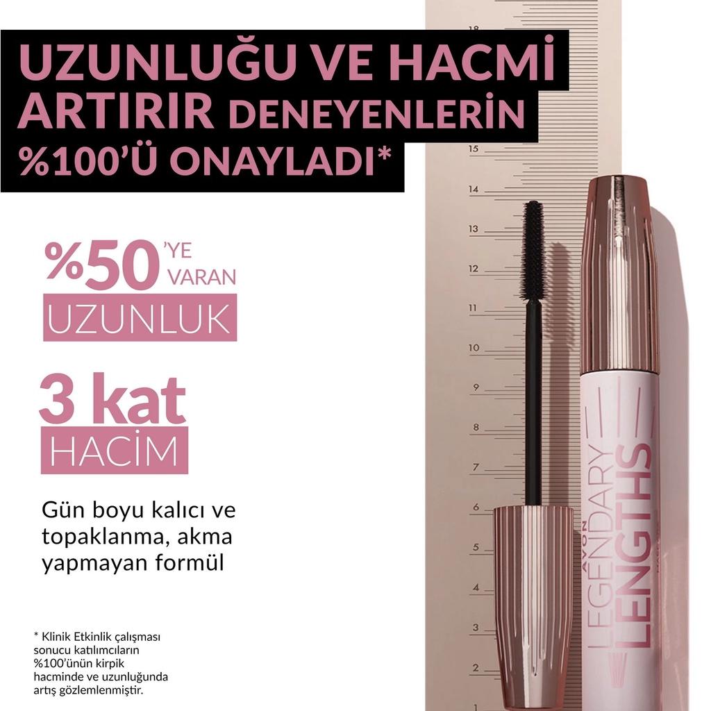 Avon Legendary Lengths Mascara in Blackest Black