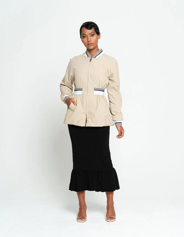 KAMALA Recycled Windbreaker Bomber Jacket - Gifts for You 'n Me