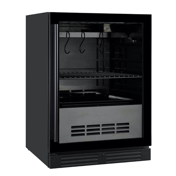 24″ Glass‑Door Meat Aging Fridge