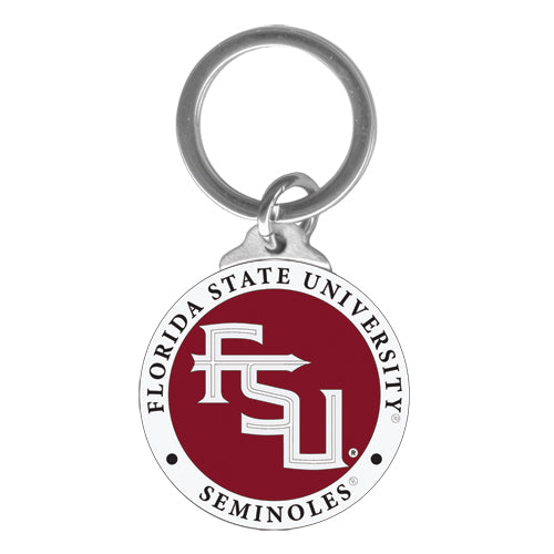 Florida State University FSU Logo Key Chain
