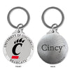 University of Cincinnati Keychain w/ Backtext