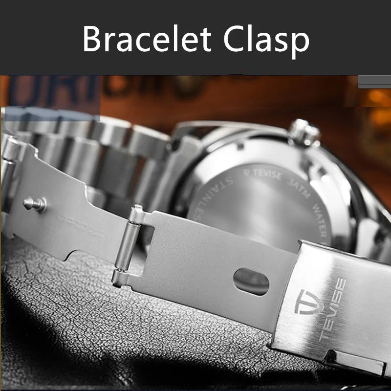 TEVISE Men's Casual Quartz Watch