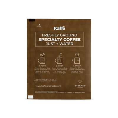 Grizzly Blend - Dark Roast Coffee Steeped Bag (5pack)