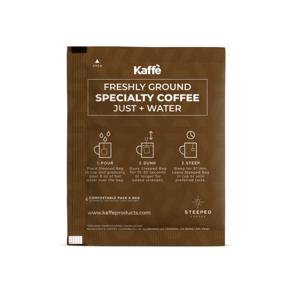 Grizzly Blend - Dark Roast Coffee Steeped Bag (5pack)