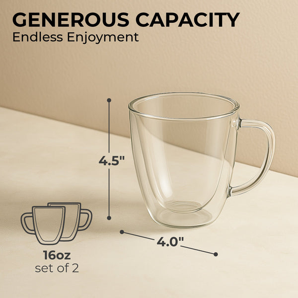 16oz Coffee Mug Set, KF4042