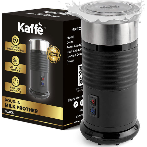 Pour-in Milk Frother w/ Silicone Base, KF6061 Kaffe Products