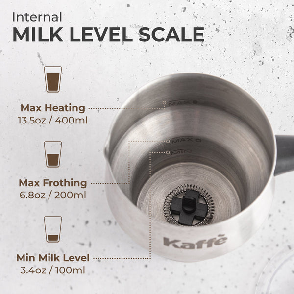 Pour-in Premium Milk Frother w/ Digital Screen, KF6075 Kaffe Products