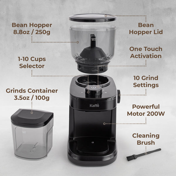 Burr Coffee Grinder, KF8061 Kaffe Products