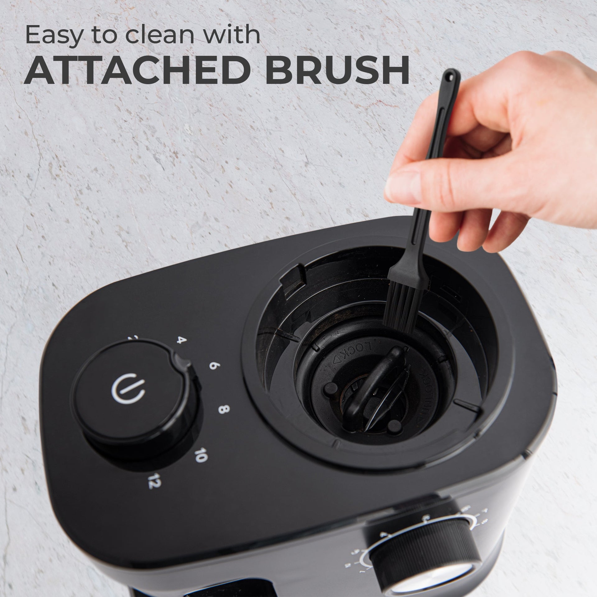 Burr Coffee Grinder, KF8061 Kaffe Products