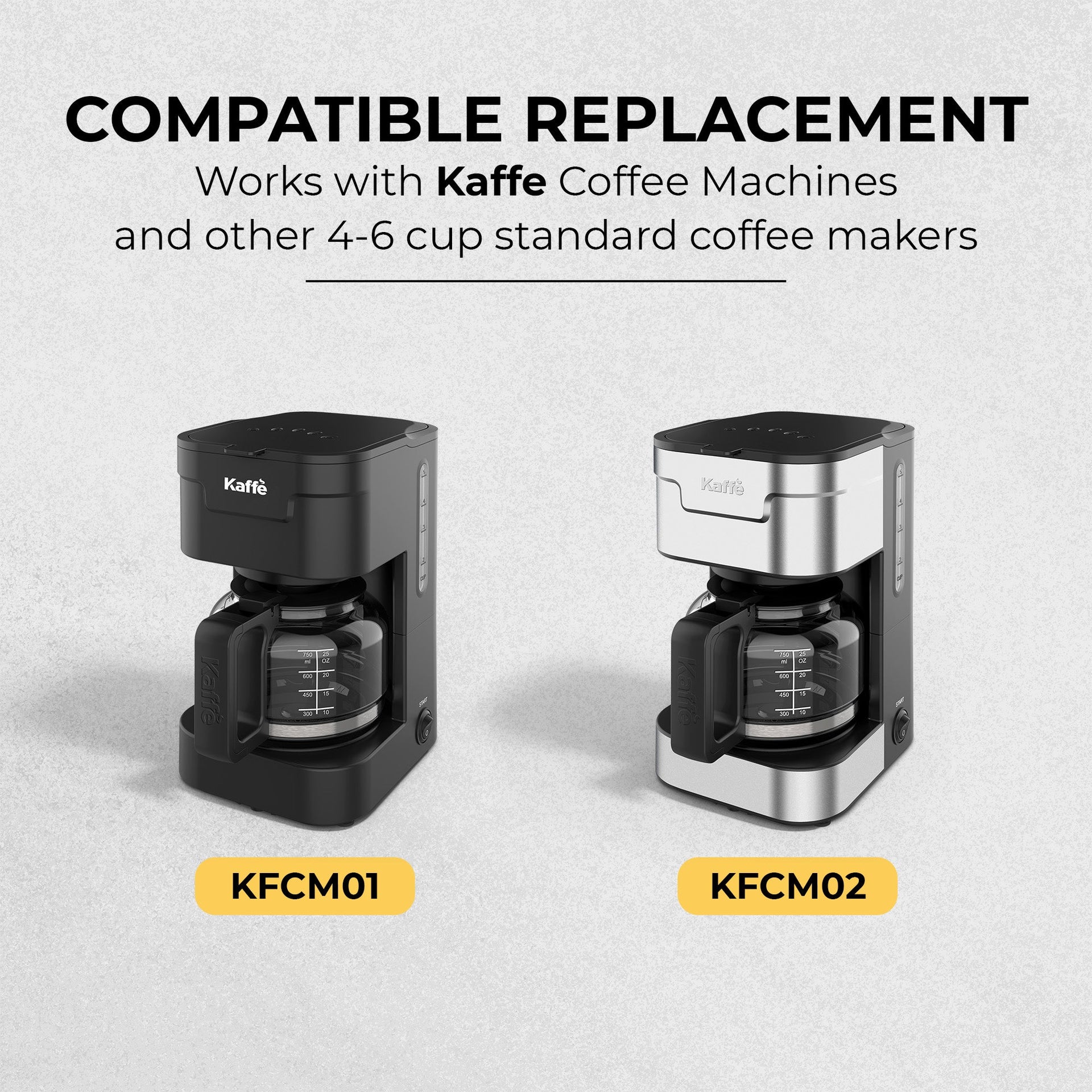 Universal Replacement Coffee Carafe (5-Cup), KFRC05