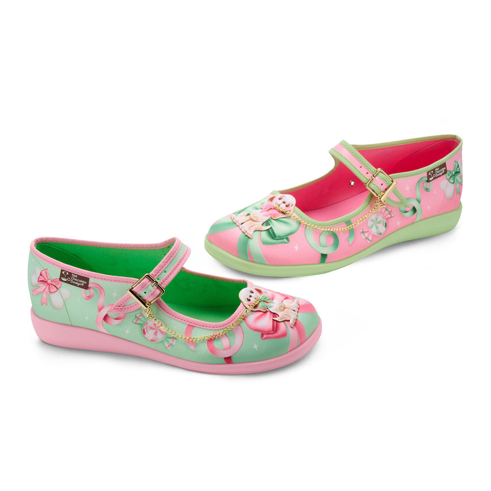 Kitschy Puppies Women's Mary Jane Flat