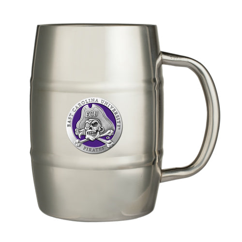 East Carolina University Keg Mug