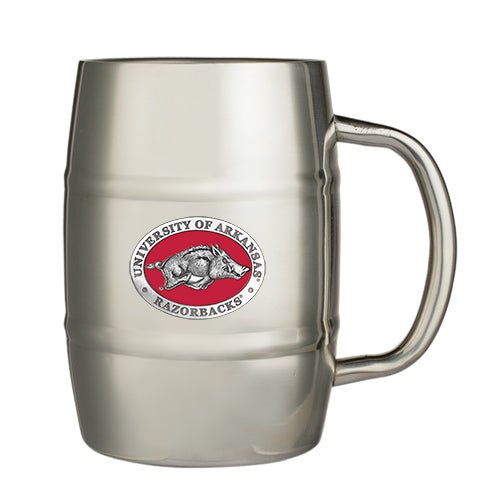 University of Arkansas Keg Mug