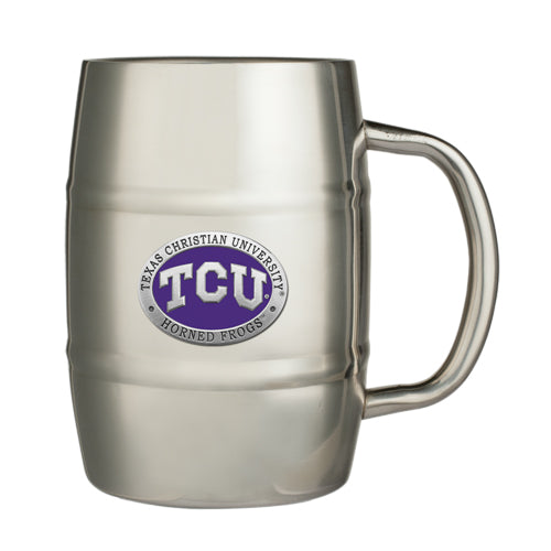 Texas Christian University Keg Mug