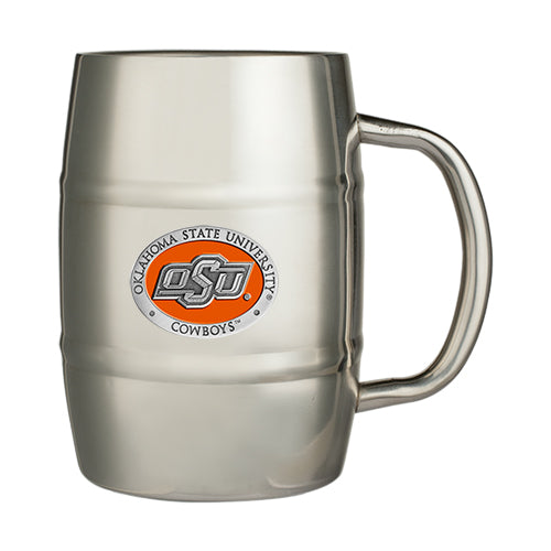 Oklahoma State University Keg Mug