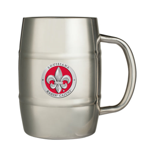 The University of Louisiana At Lafayette Keg Mug