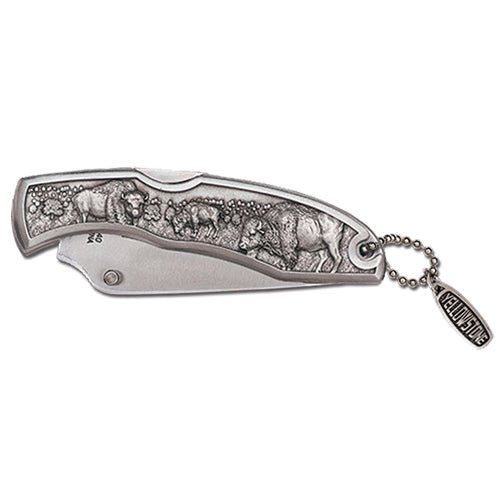 Buffalo Yellowstone National Park Knife