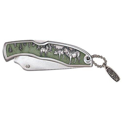 Wolves Yellowstone National Park Knife