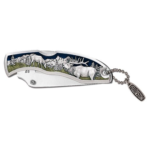 Elk Yellowstone National Park Knife