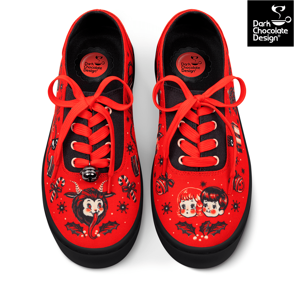 Hot Chocolate Design - Krampus Sneakers LAST 3 PAIRS -  US5, 12 & 13