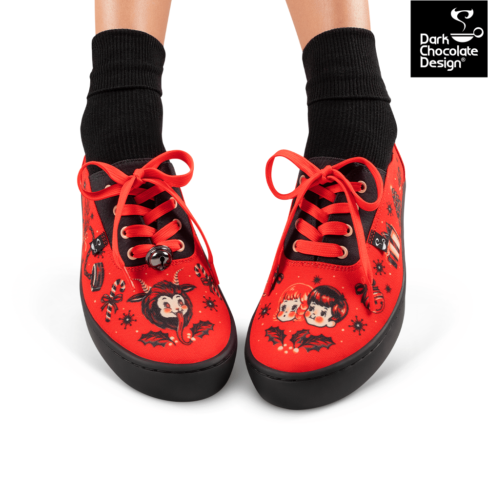 Hot Chocolate Design - Krampus Sneakers LAST 3 PAIRS -  US5, 12 & 13