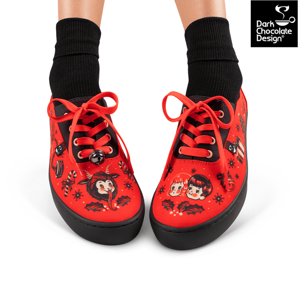 Hot Chocolate Design - Krampus Sneakers LAST 3 PAIRS -  US5, 12 & 13