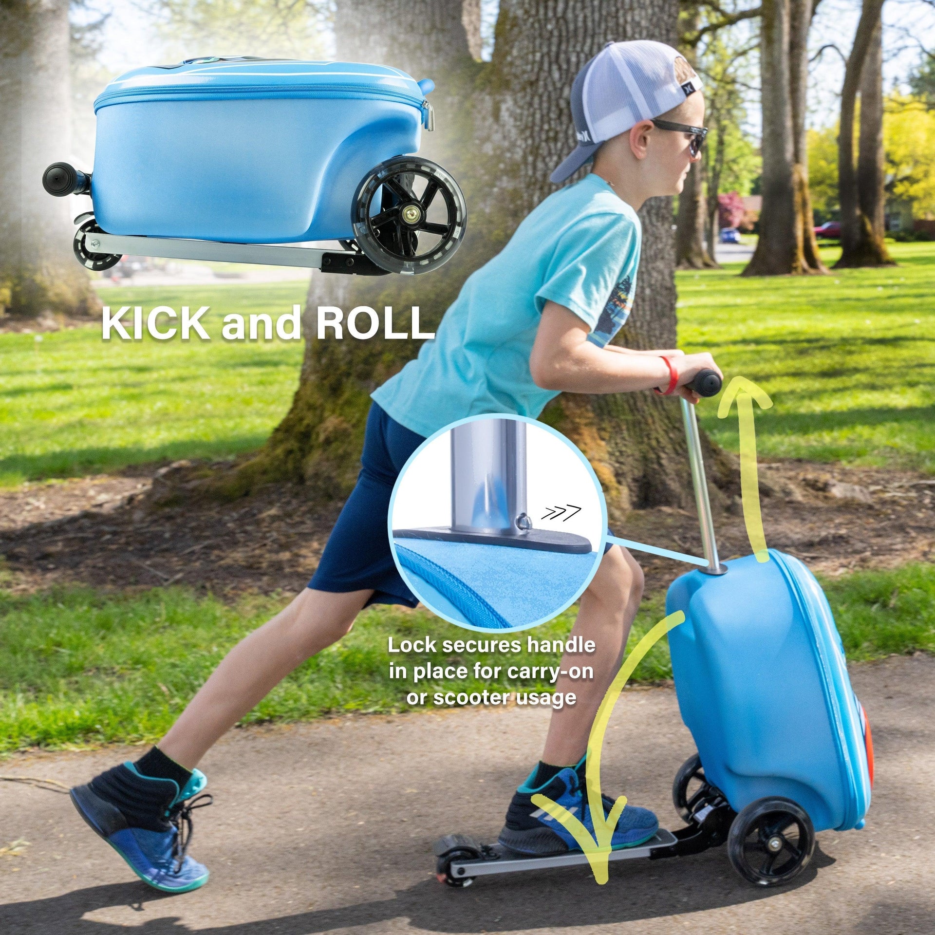 Robot Pack N' Go Scooter