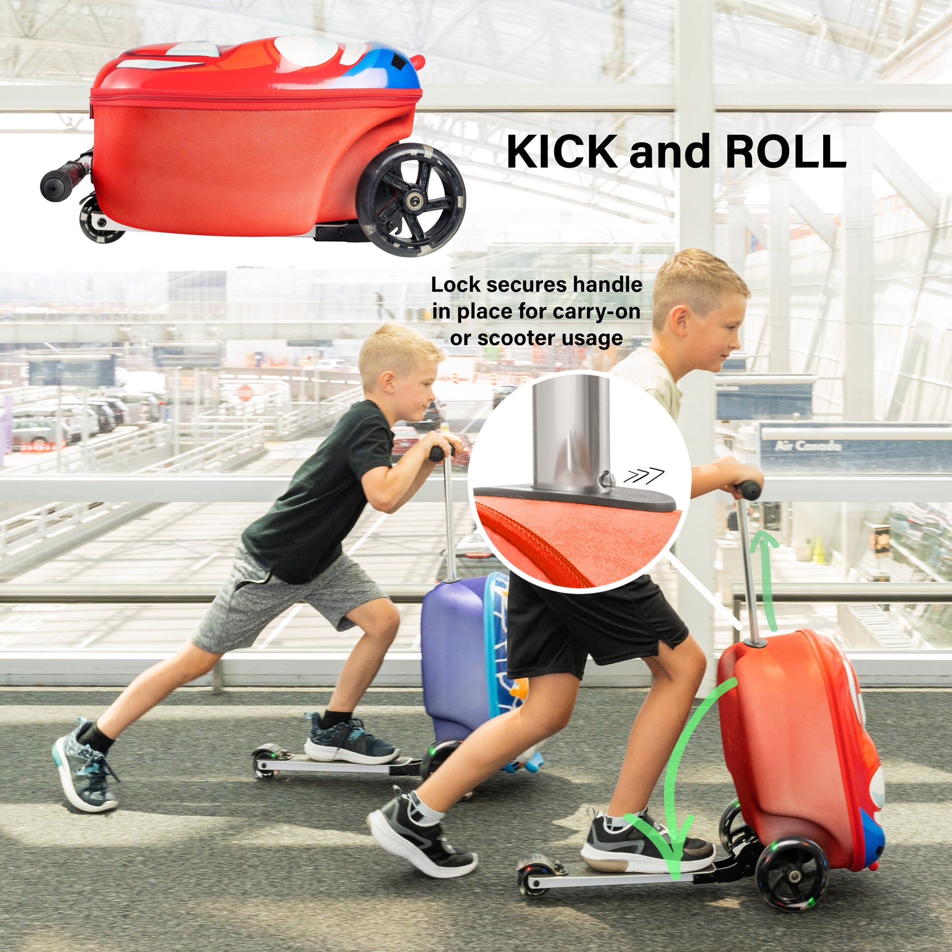 Race Car Pack N' Go Scooter