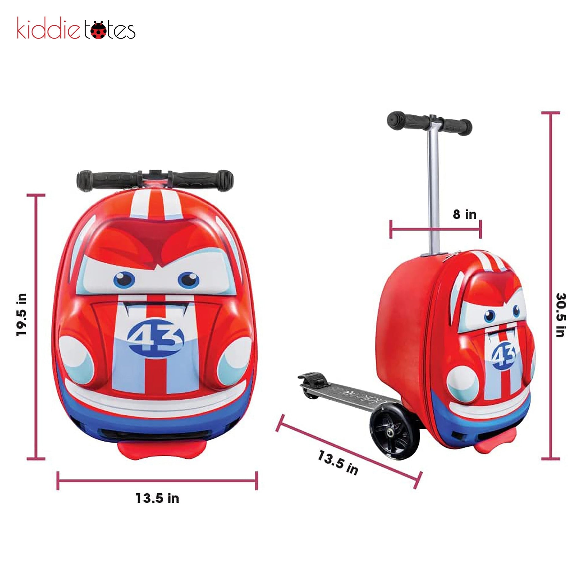 Race Car Pack N' Go Scooter