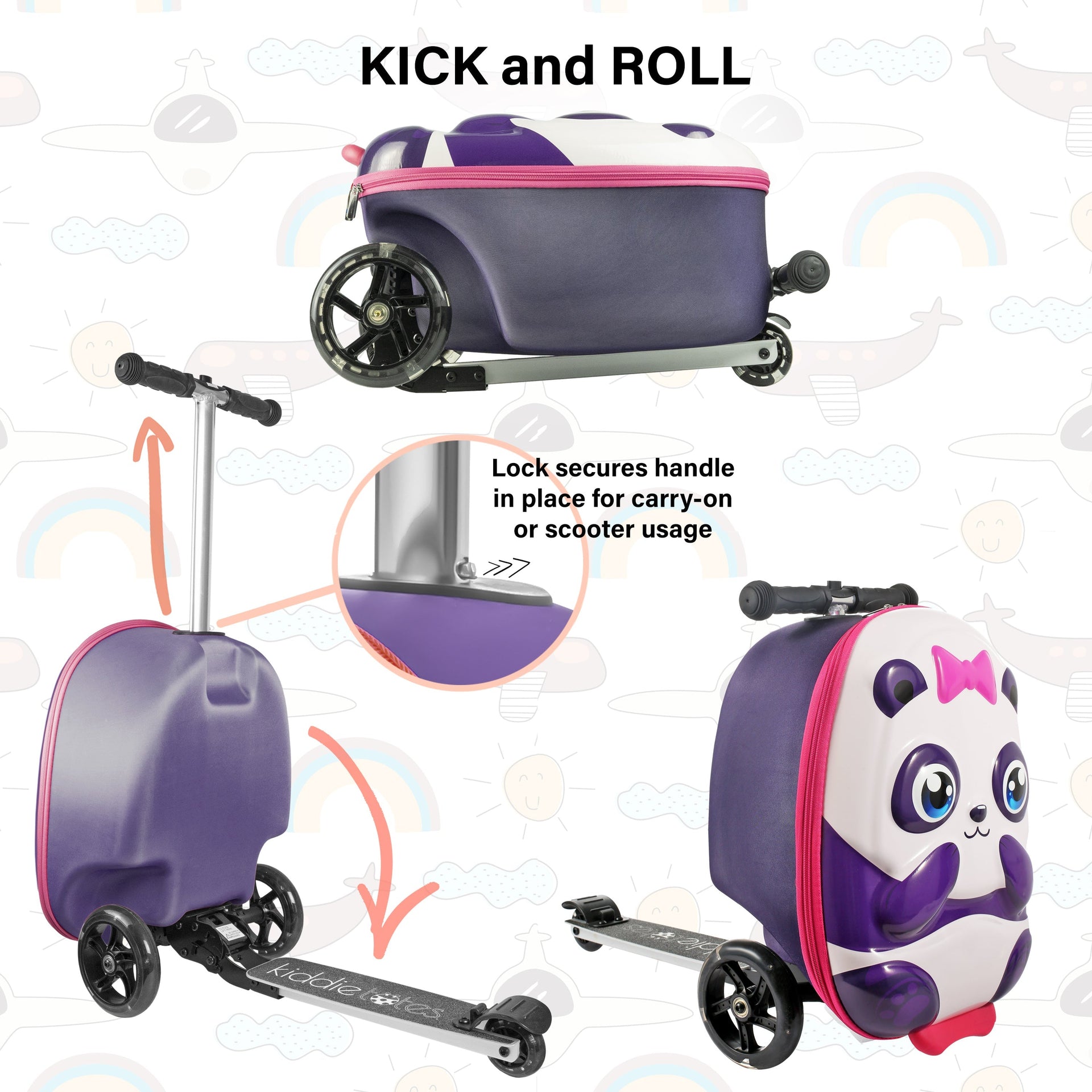 Panda Pack N' Go Scooter